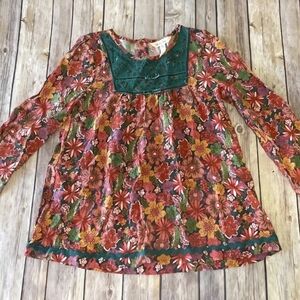 Matilda Jane Girl's Size 14 Moments With You Fresh Baked Pies Tunic